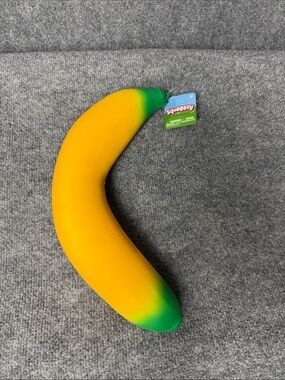 Yellow & Green Banana Squishy Toy